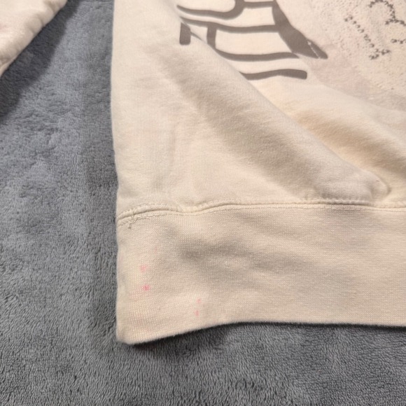 Taylor Swift The Eras Tour Hoodie Women Small Cream Good Graphic Back Logo - Picture 11 of 11